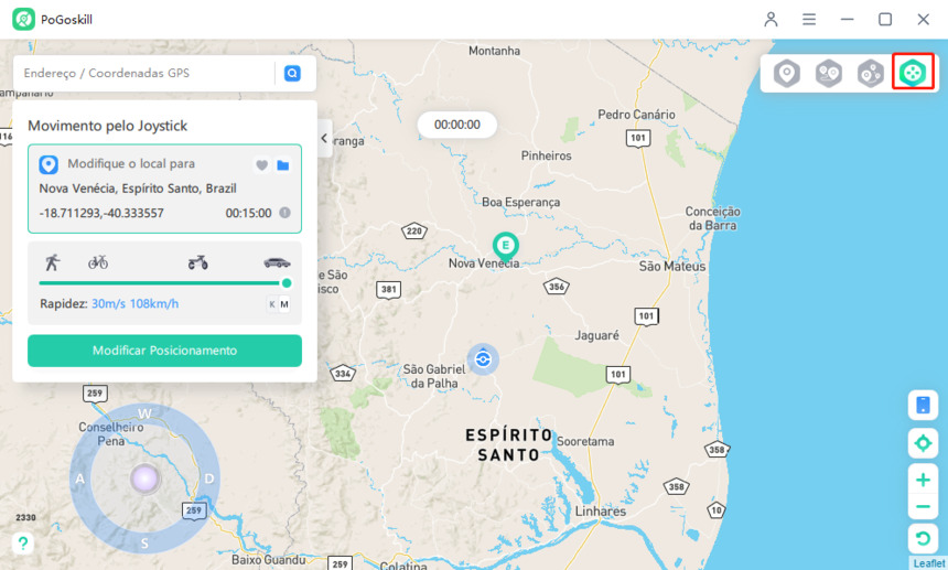 localização falsa do gps no monster hunter now pogoskill joystick