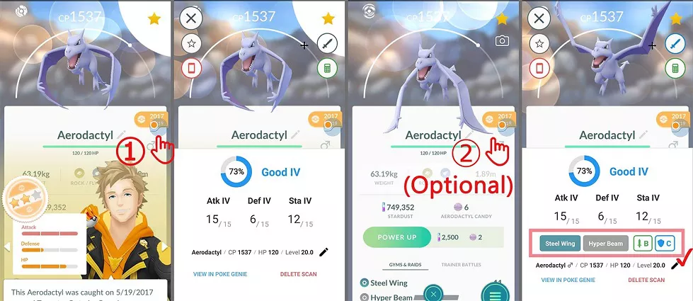 calculadora do pokemon go poke genie