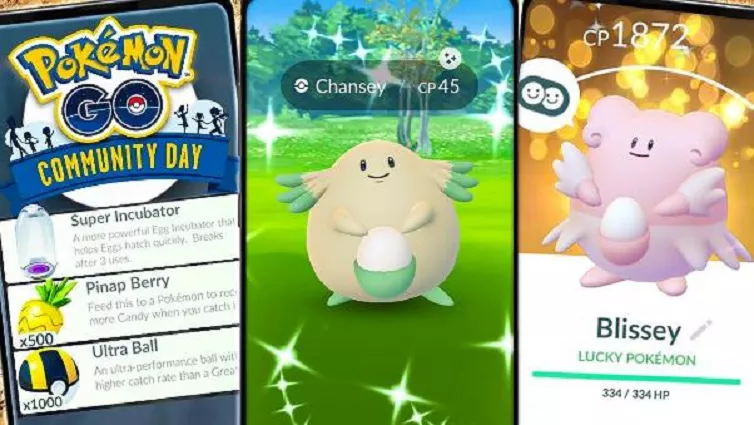 chansey pokemon shiny