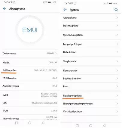 orientações para localizações falsas no Android