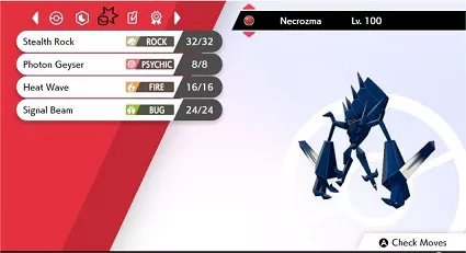 necrozma pokemon